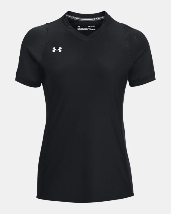 UA Powerhouse 2.0 Womens Volleyball Short Sleeve Jersey - Image 5