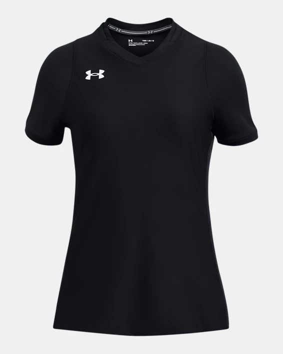 UA Powerhouse Girls Volleyball Short Sleeve Jersey