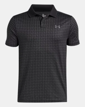 UA Matchplay Printed Boys Polo