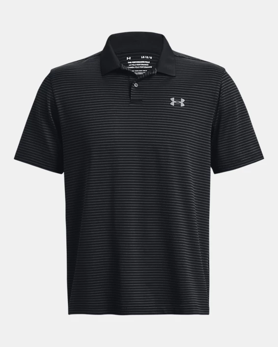 UA Matchplay Stripe Mens Polo - Image 5