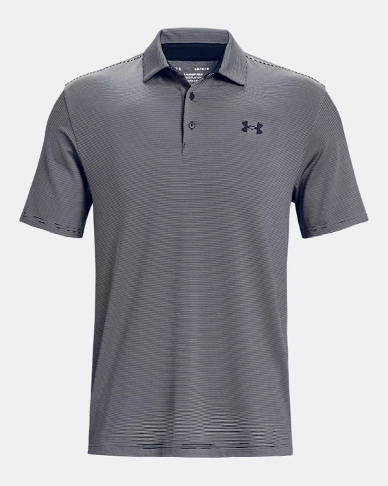 UA Playoff 3.0 Stripe Mens Polo - Image 5