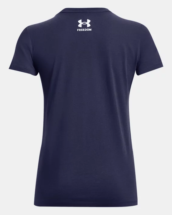 UA Freedom Wordmark Womens Short Sleeve - Image 6