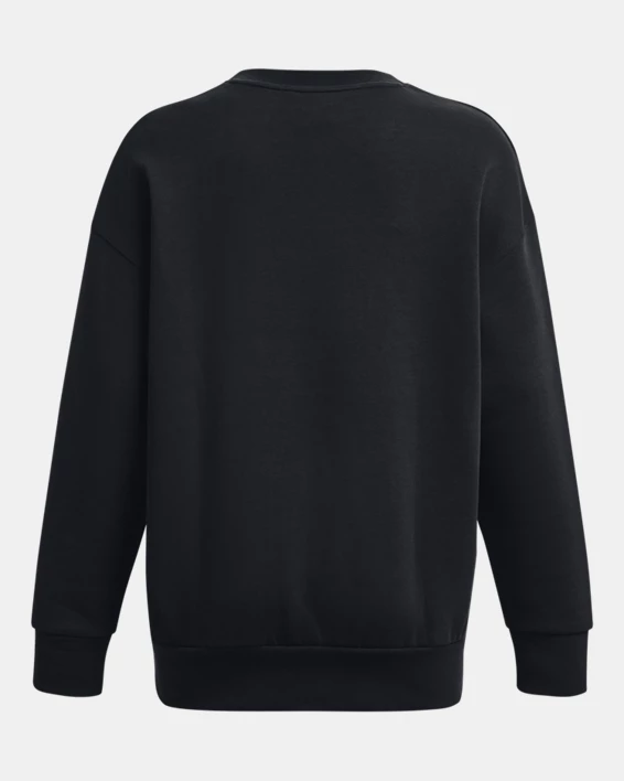 UA Icon Fleece Womens Oversized Crew - Image 5