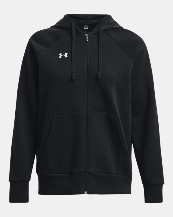 UA Rival Fleece Womens Full-Zip Hoodie - Image 5