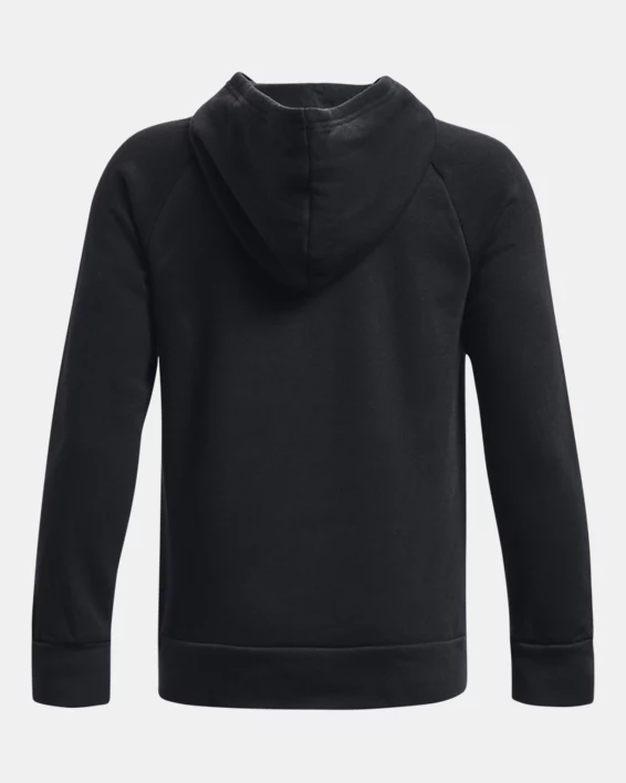 UA Rival Fleece Big Logo Boys Hoodie - Image 2