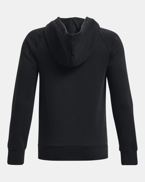 UA Rival Fleece Boys Full-Zip Hoodie - Image 2