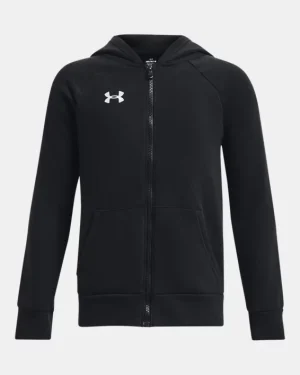 UA Rival Fleece Boys Full-Zip Hoodie