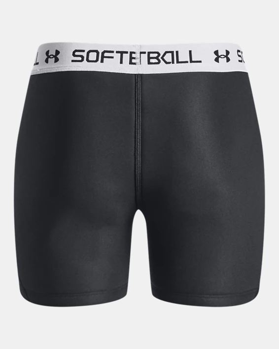 UA Utility Pro Girls Slider Shorts - Image 2