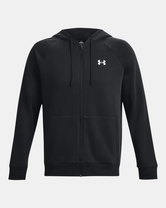UA Rival Fleece Mens Full-Zip Hoodie - Image 5