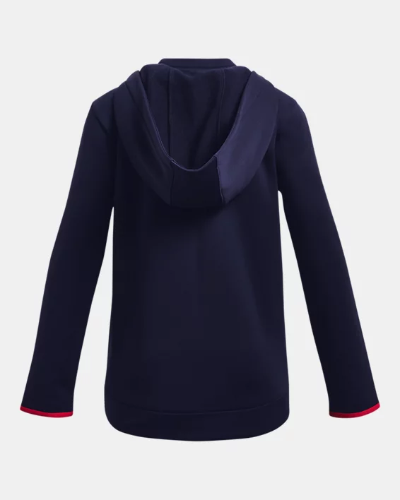 Armour Fleece Girls Softball Hoodie - Image 2