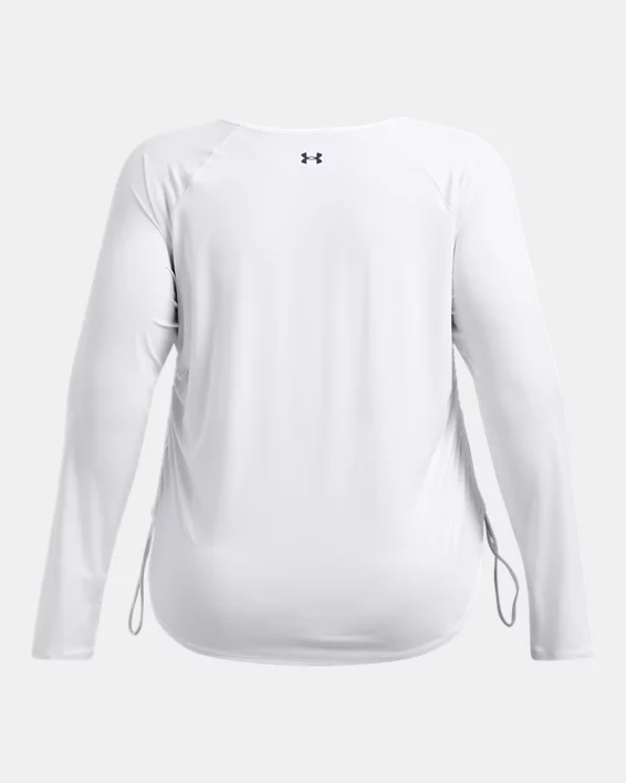 UA Motion Womens Longline Long Sleeve - Image 4