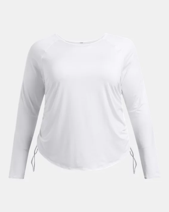 UA Motion Womens Longline Long Sleeve - Image 3