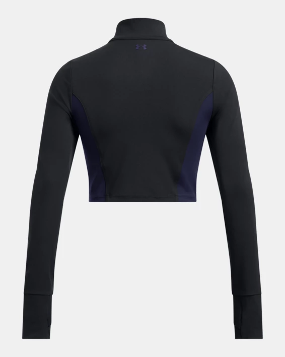 Project Rock Lets Go Womens Crop Full-Zip - Image 4