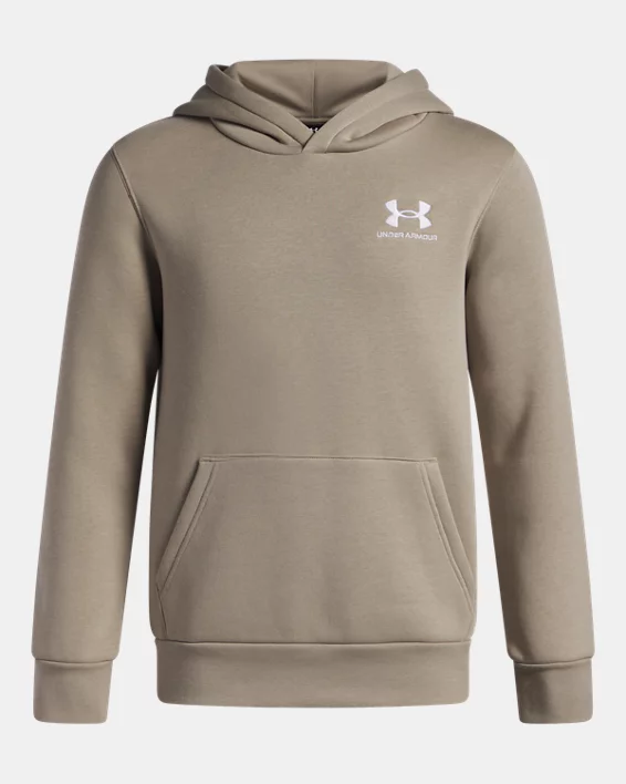 UA Icon Fleece Boys Hoodie - Image 4