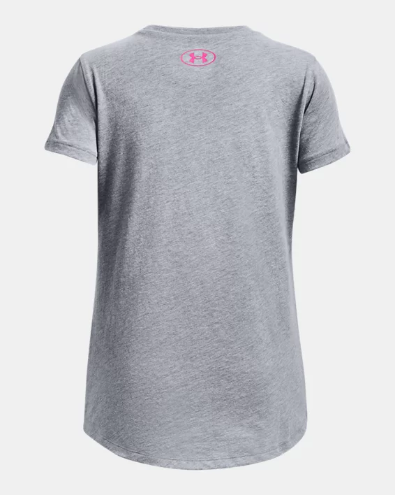 UA Plate Fill Girls Short Sleeve - Image 2
