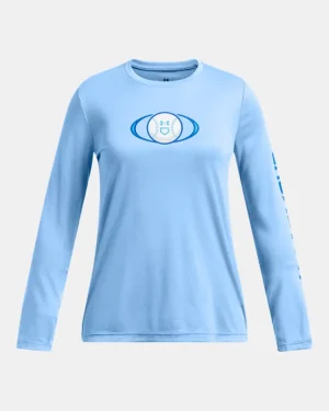 UA Softball Graphic Girls Long Sleeve
