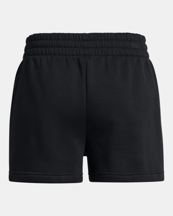 UA Rival Fleece Womens 3.5 Shorts - Image 7