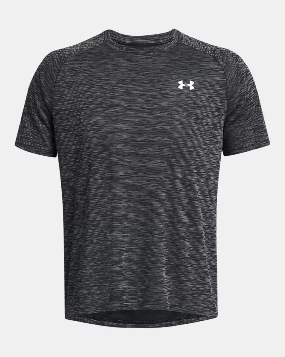 UA Tech Textured Mens Short Sleeve - Image 4