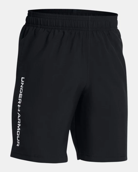 UA Tech Woven Wordmark Boys Shorts - Image 3