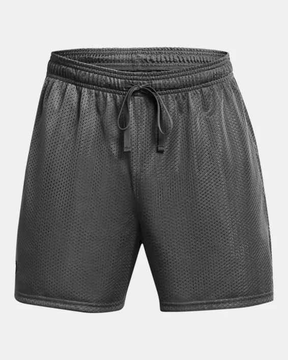 UA Icon Mesh Mens 5 Shorts - Image 6