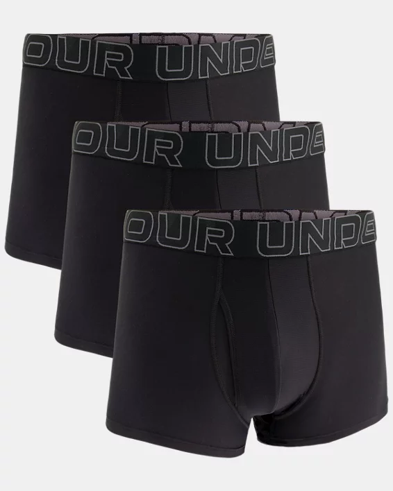 UA Performance Tech Mens 3 3-Pack Boxerjock - Image 3