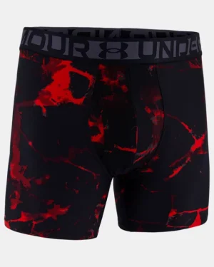 Mens UA Performance Tech Printed 6 Boxerjock