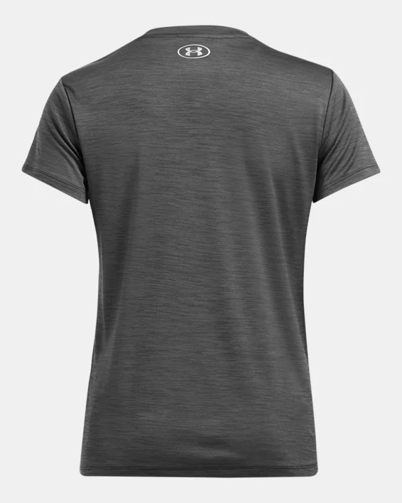 UA Tech Twist Womens V-Neck Short Sleeve - Image 4
