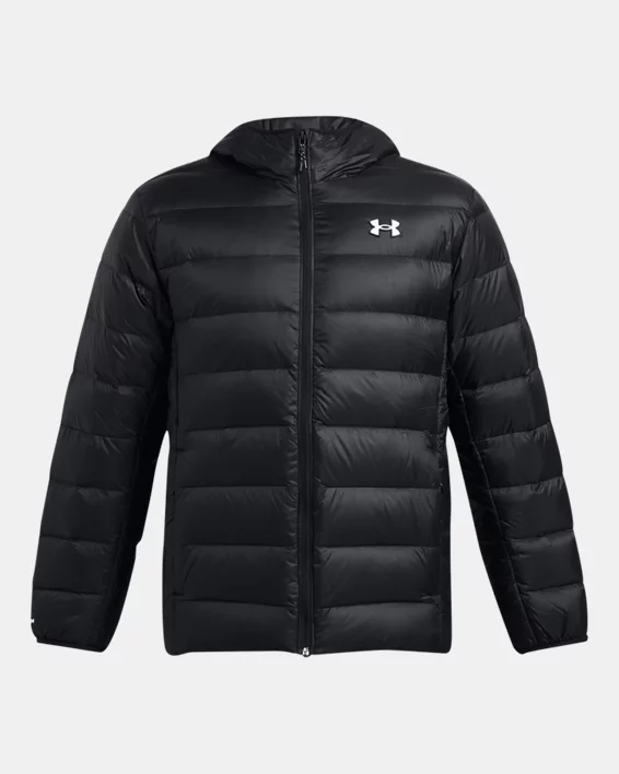 UA Legend Down Mens Hooded Jacket - Image 6