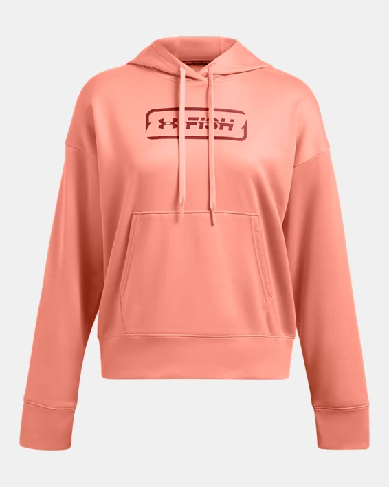 UA Fish Pro Terry Womens Hoodie - Image 3