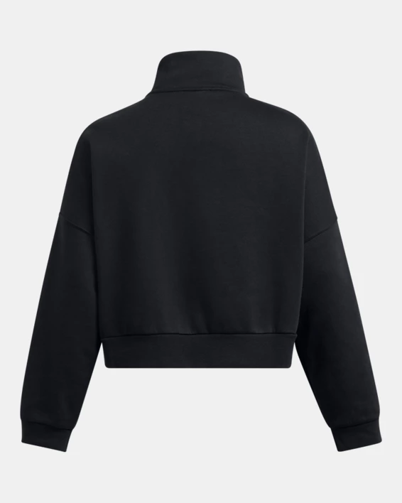 UA Icon Fleece Womens Oversized Zip - Image 6