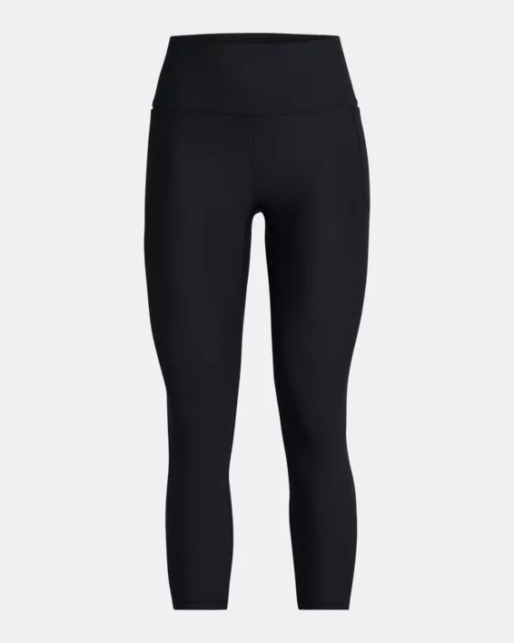 UA Meridian Rib Womens Ankle Leggings - Image 5