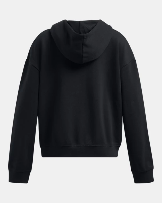 UA Rival Fleece Textured Girls Zip - Image 2