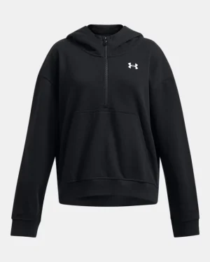 UA Rival Fleece Textured Girls  Zip