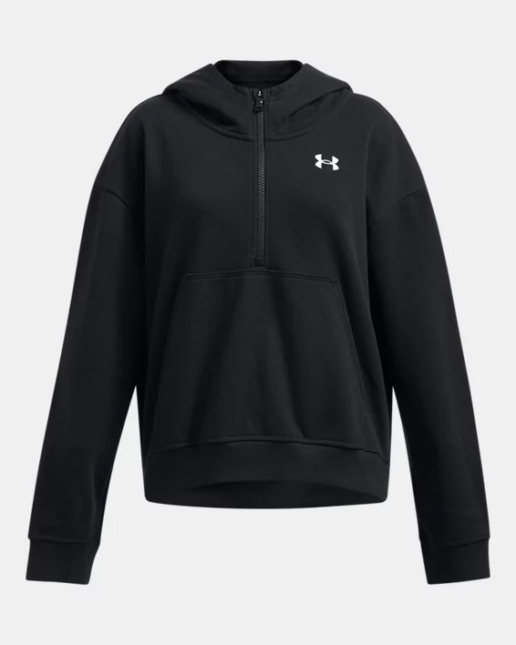 UA Rival Fleece Textured Girls Zip