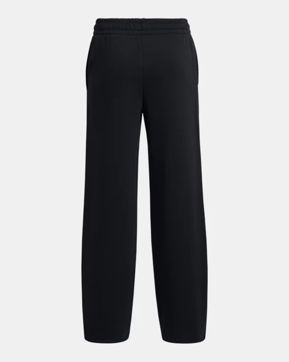 UA Rival Fleece Girls Straight Leg Pants - Image 2
