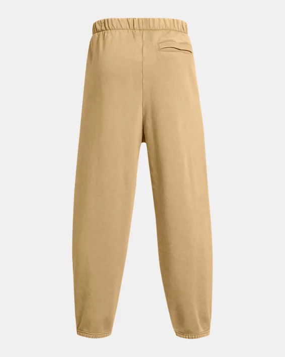 UA Icon Heavyweight Fleece Wash Mens Oversized Pants - Image 7