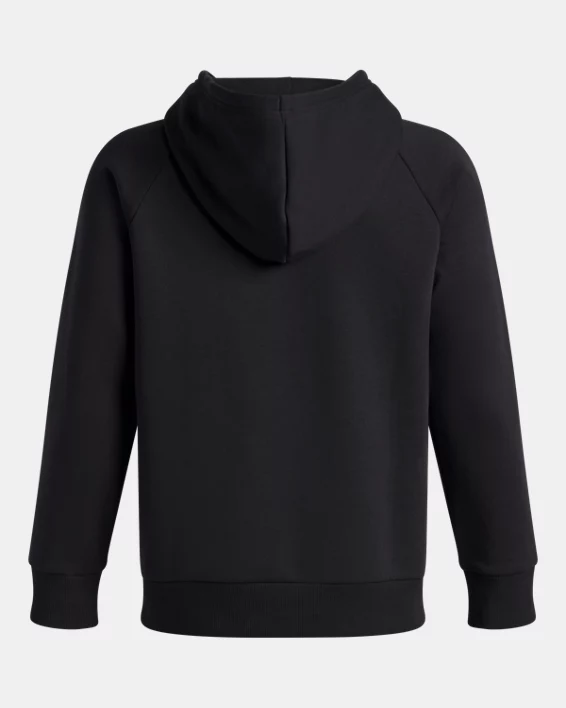 UA Rival Fleece Big Logo Print Fill Boys Hoodie - Image 2