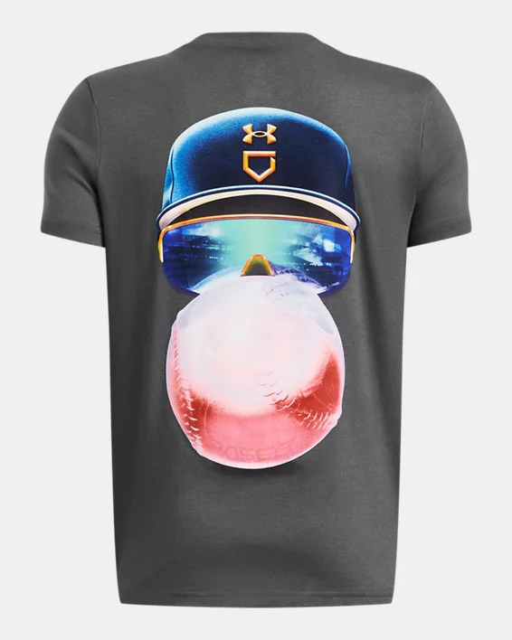 UA Baseball Bubble Boys Short Sleeve - Image 2