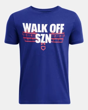 UA Baseball Walkoff Szn Boys Short Sleeve