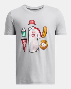 UA Baseball Illustrated Boys Short Sleeve