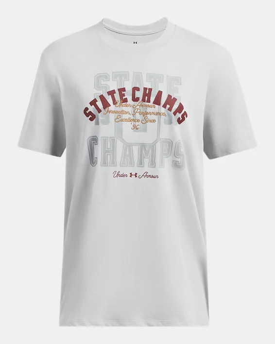 UA Heavyweight BF Champs Womens Oversized Short Sleeve - Image 3
