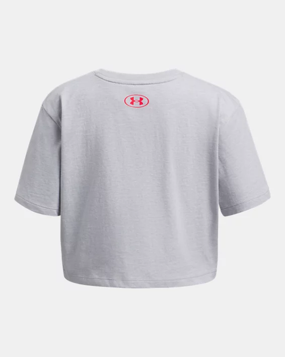 UA Make Noise Girls Short Sleeve - Image 2