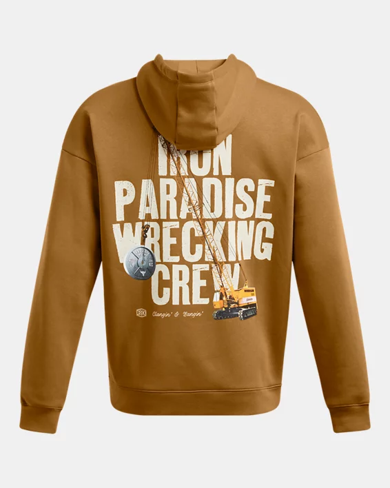 Project Rock Icon Fleece Mens Hoodie - Image 5