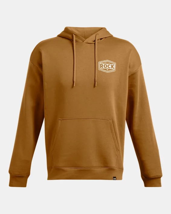 Project Rock Icon Fleece Mens Hoodie - Image 4