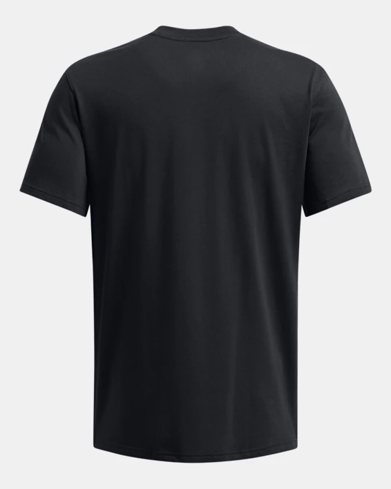 Curry Logo Heavyweight Mens T-Shirt - Image 4