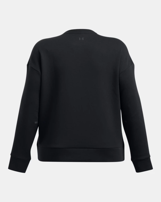 UA Unstoppable Fleece Womens Crew - Image 2