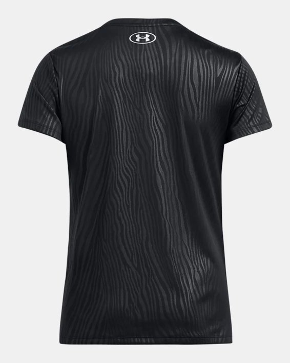 UA Tech Emboss Womens Short Sleeve - Image 4