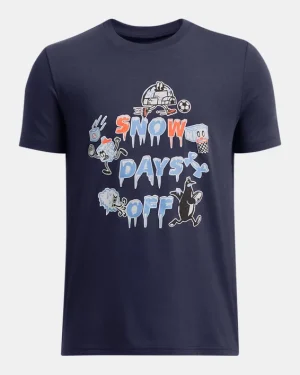 UA Snow Days Off Boys Short Sleeve
