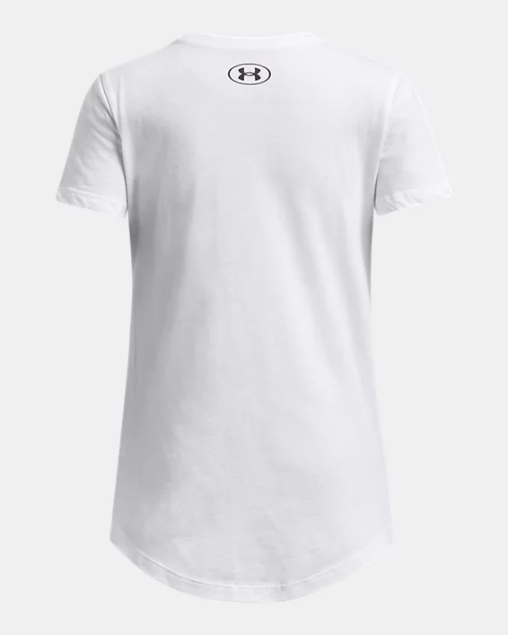UA Global Football Teammate Girls Short Sleeve - Image 2