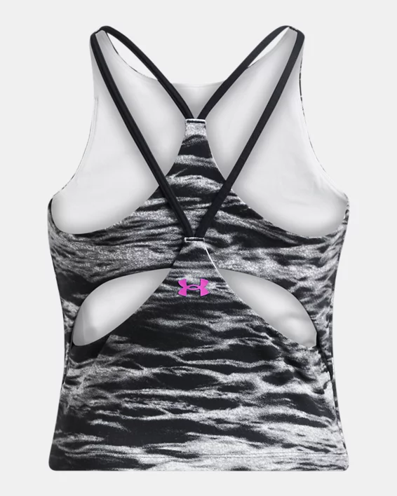 Project Rock Lets Go Bench To Beach Printed Womens Top - Image 5